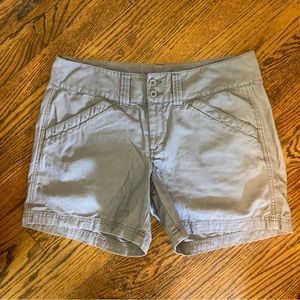 Grey North Face shorts